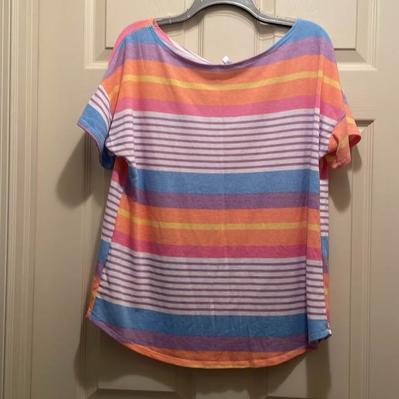 Striped boatneck top - Picture 4 of 5